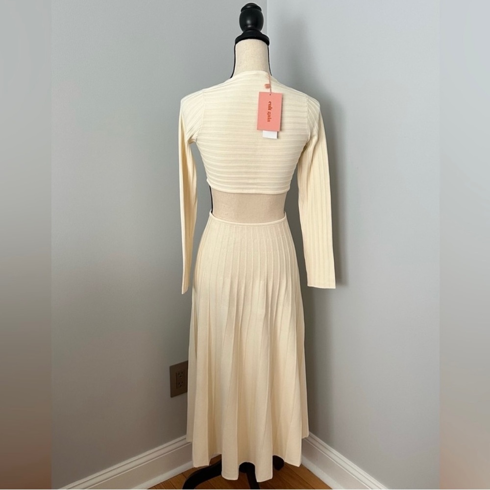 CULT GAIA FERGIE CUT-OUT MIDI DRESS - Picture 5 of 8